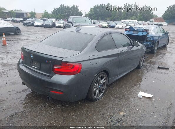 WBA2G3C30HV641415 2017 BMW M2 Серый Задняя правая четверть