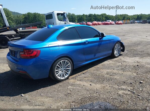 WBA2G3C33HV986714 2017 BMW M2 Blue Rear right