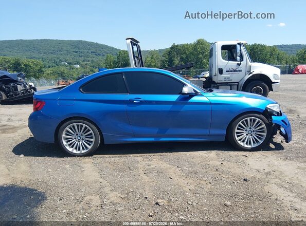 WBA2G3C33HV986714 2017 BMW M2 Blue 360 interior view
