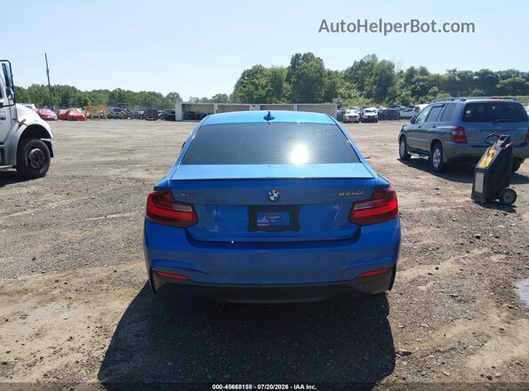 WBA2G3C33HV986714 2017 BMW M2 Blue 