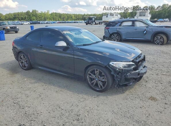 WBA2G3C35HV641443 2017 BMW M2 Черный Передняя правая четверть