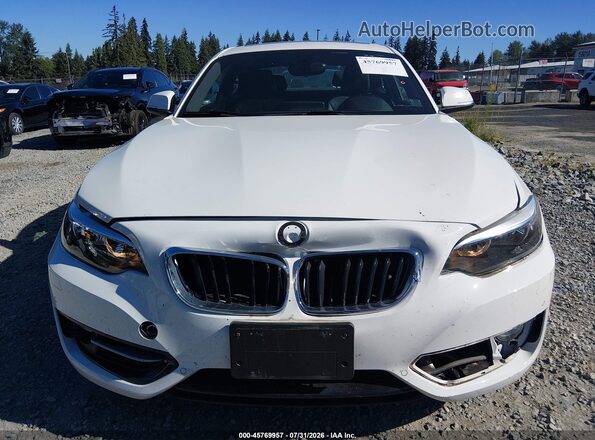 WBA2H9C35HV642222 2017 BMW 2 SERIES White Front view