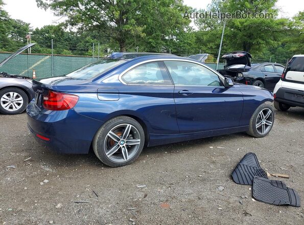WBA2H9C36HV642553 2017 BMW 2 SERIES Blue Tył prawy