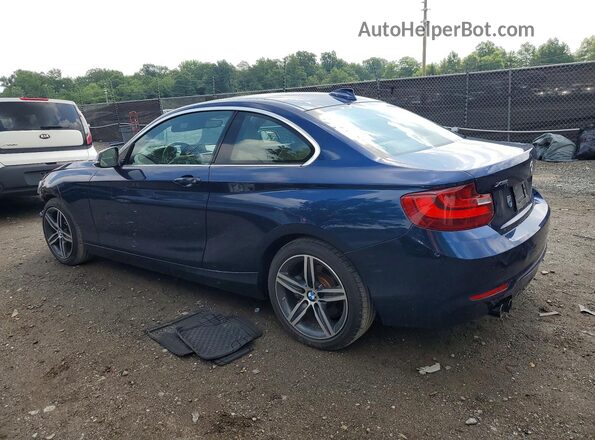 WBA2H9C36HV642553 2017 BMW 2 SERIES Blue Tył lewy