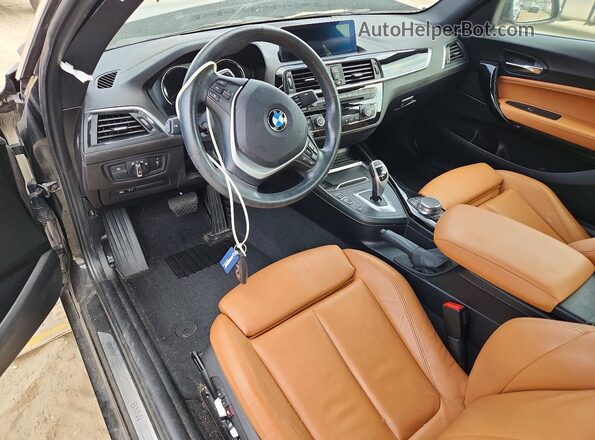 WBA2J1C01L7F61357 2020 BMW 2 SERIES Black Vista del salpicadero