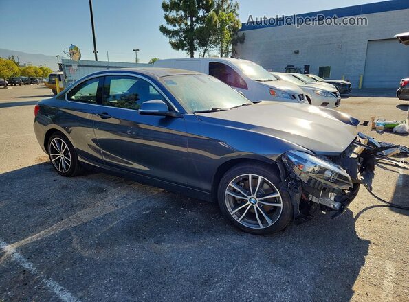 WBA2J1C54JVD09798 2018 BMW 2 SERIES Серый Передняя правая четверть