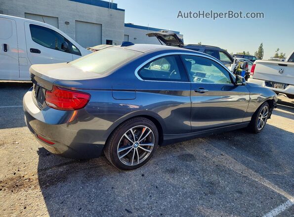 WBA2J1C54JVD09798 2018 BMW 2 SERIES Серый Задняя правая четверть