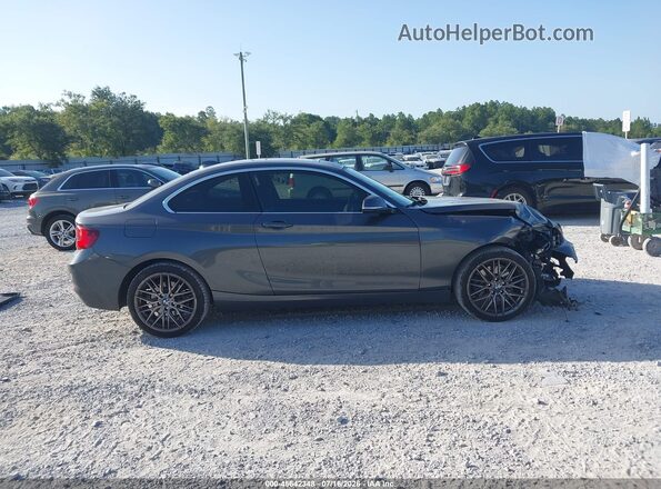 WBA2J3C06L7D95526 2020 BMW 2 SERIES Gray Вид задньої частини салону