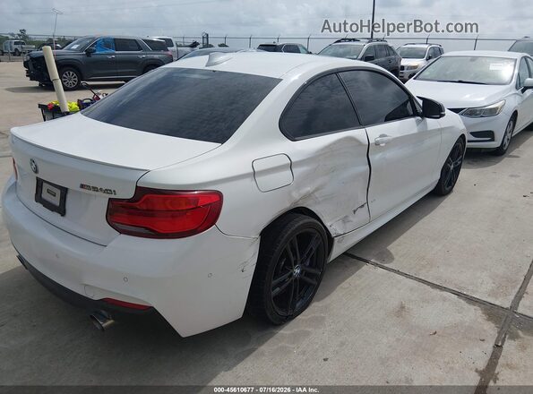 WBA2J5C52JVC07472 2018 BMW M2 White Tył prawy