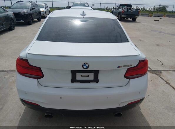 WBA2J5C52JVC07472 2018 BMW M2 White 