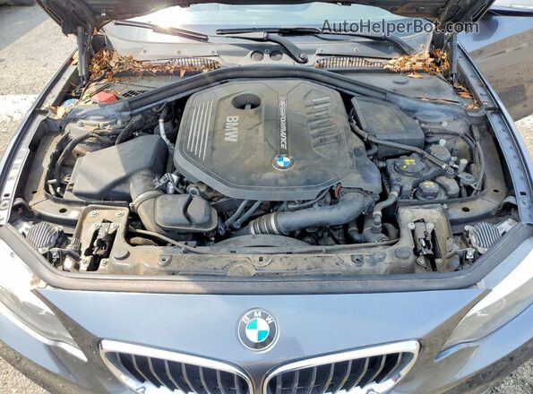 WBA2J5C53JVB27873 2018 BMW M2 Charcoal Rear interior view