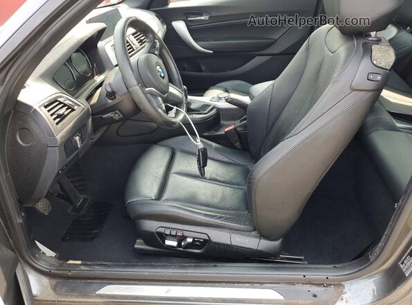 WBA2J5C53JVB27873 2018 BMW M2 Charcoal Front interior view