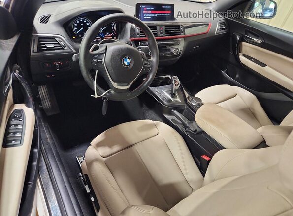 WBA2K1C59KVD41810 2019 BMW 2 SERIES White Widok deski rozdzielczej