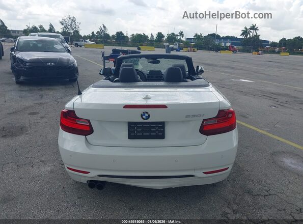 WBA2K9C35H7A26237 2017 BMW 2 SERIES White 