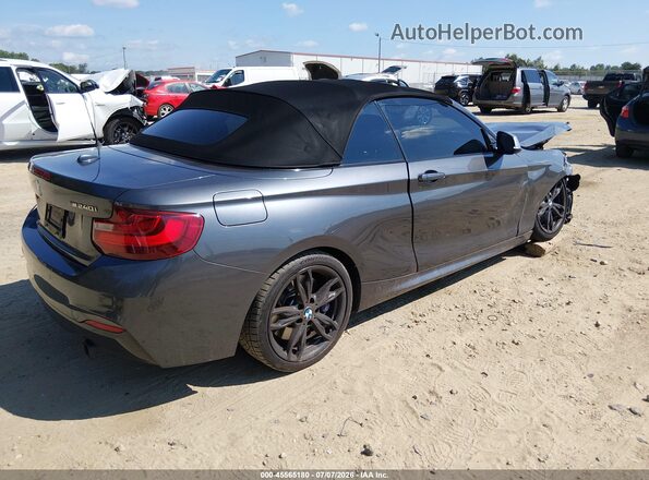 WBA2L1C30HV666511 2017 BMW M2 Gray უკანა მარჯვენა