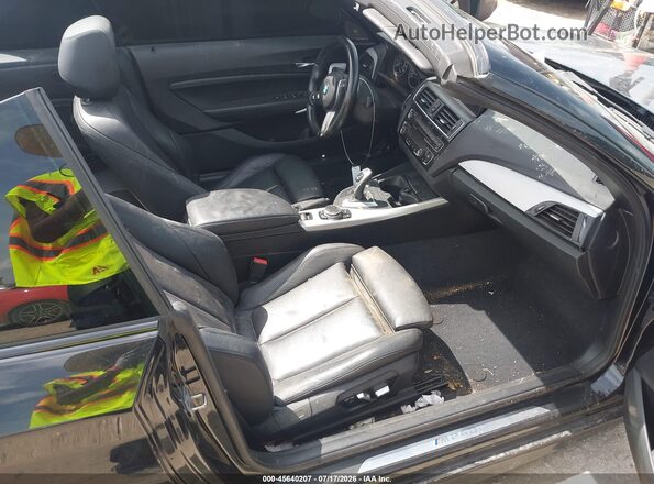 WBA2L1C57HV666314 2017 BMW M2 Black წინა სალონის ხედი
