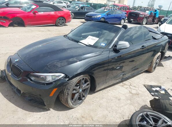 WBA2L1C57HV666314 2017 BMW M2 Black წინა მარცხენა ხედი სამი მეოთხედიდან