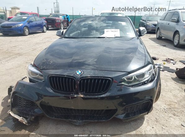 WBA2L1C57HV666314 2017 BMW M2 Black უკანა სალონის ხედი