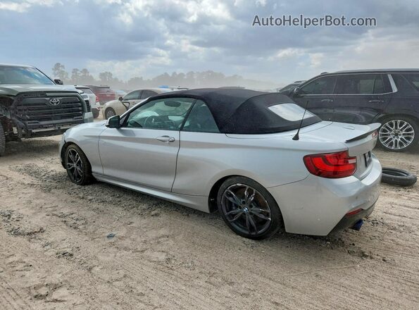 WBA2L3C32HV667882 2017 BMW M2 Silver უკანა მარცხენა