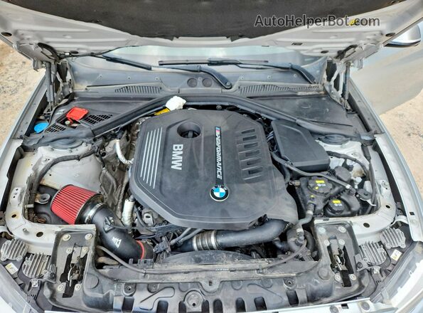 WBA2L3C32HV667882 2017 BMW M2 Silver უკანა სალონის ხედი