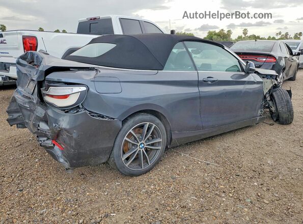 WBA2M7C55JVD51729 2018 BMW 2 SERIES Gray Trasero derecho