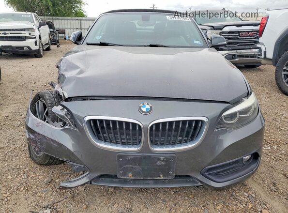 WBA2M7C55JVD51729 2018 BMW 2 SERIES Gray Vista frontal