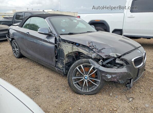 WBA2M7C55JVD51729 2018 BMW 2 SERIES Gray Delantero derecho