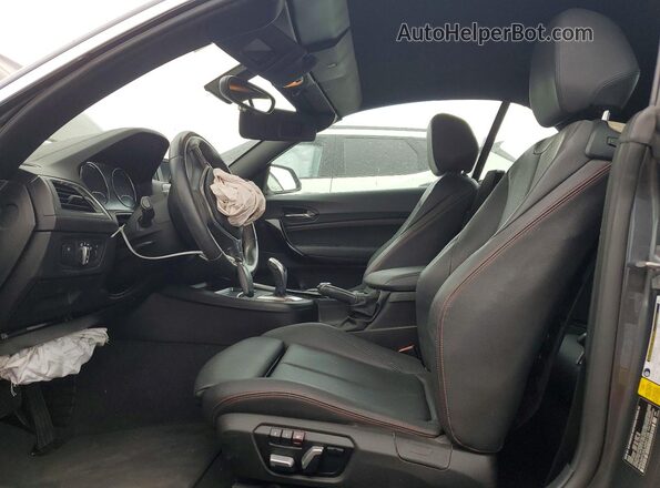 WBA2M7C55JVD51729 2018 BMW 2 SERIES Gray Vista interior delantera