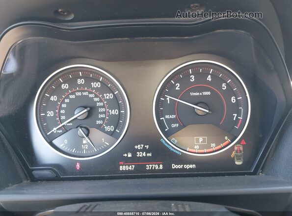 WBA2M9C51HV717351 2017 BMW 2 SERIES Gray Հետևի նստատեղերի տեսք