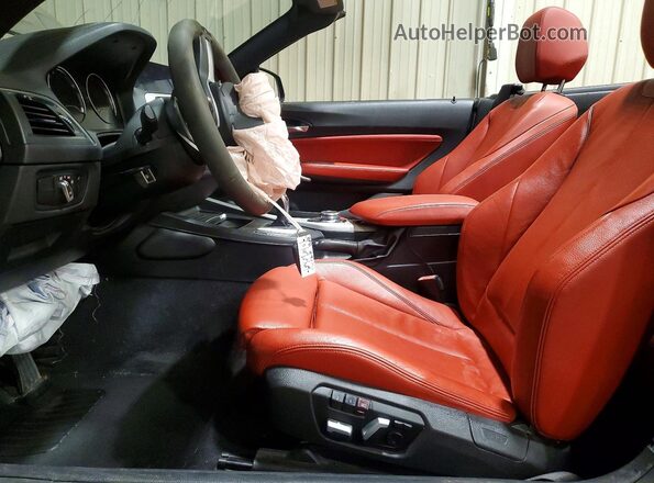 WBA2N3C51JVC29391 2018 BMW M2 Gray წინა სალონის ხედი