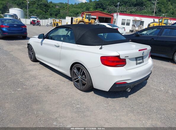 WBA2N3C51K7D61590 2019 BMW M2 White Trasero izquierdo
