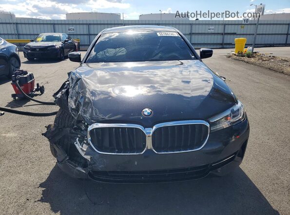 WBA33AG01PCL69696 2023 BMW 5 SERIES Black წინა ხედი