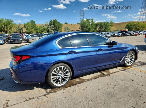 WBA33AG01PCM24311 2023 BMW 5 SERIES Blue Հետևի աջ