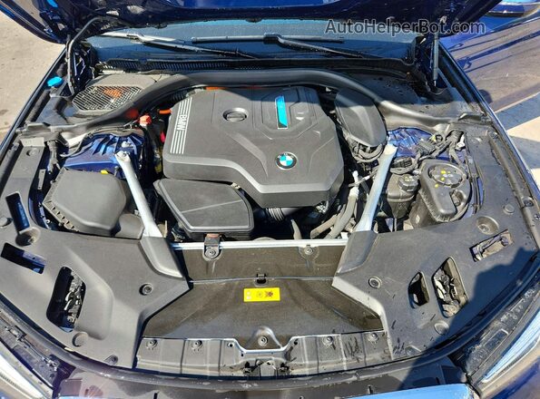 WBA33AG01PCM24311 2023 BMW 5 SERIES Blue Սալոնի հետևի տեսք