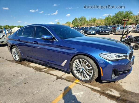 WBA33AG01PCM24311 2023 BMW 5 SERIES Blue Առջևի աջ