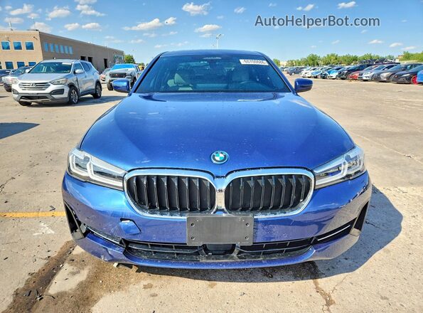 WBA33AG01PCM24311 2023 BMW 5 SERIES Blue Դիմացի տեսք