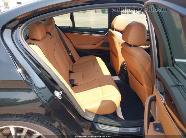 WBA33AG08MCG69346 2021 BMW 5 SERIES Black VIN sticker view
