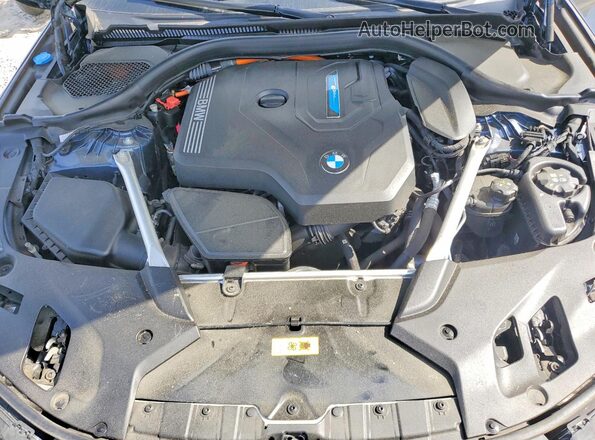 WBA33AG08PCM53871 2023 BMW 5 SERIES Blue Vista interior trasera
