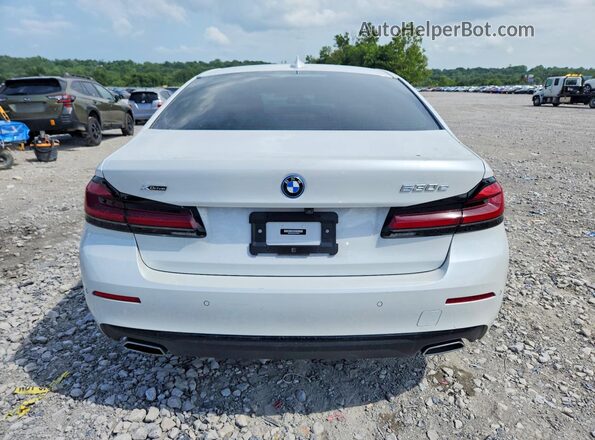 WBA33AG09PCM09829 2023 BMW 5 SERIES White Vista trasera