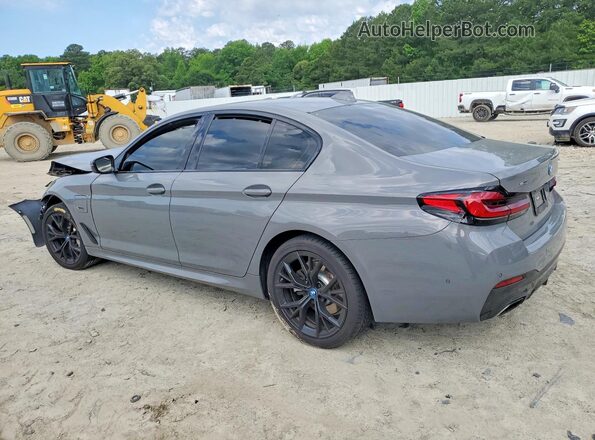 WBA33AG0XNCK81050 2022 BMW 5 SERIES Gray Trasero izquierdo