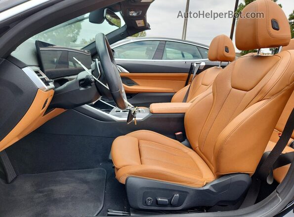 WBA33DB03SCS69455 2025 BMW 4 SERIES Black Սալոնի դիմացի տեսք