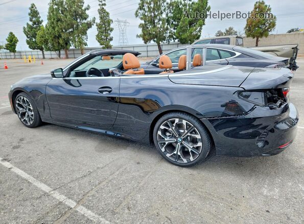 WBA33DB03SCS69455 2025 BMW 4 SERIES Black Հետևի ձախ