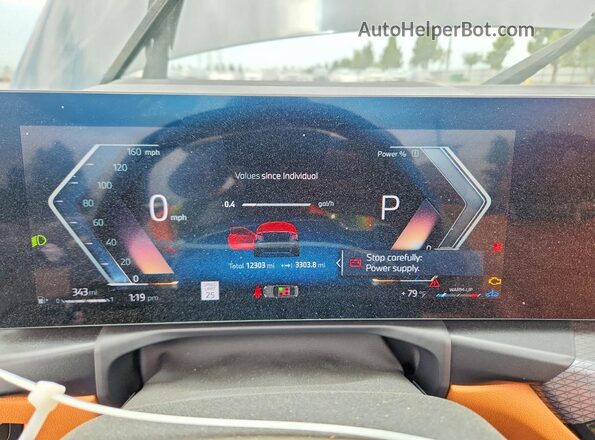 WBA33DB03SCS69455 2025 BMW 4 SERIES Black Սարքավորումների վահանակի տեսք