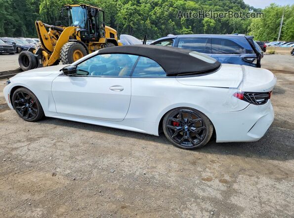 WBA33DB04VCX71976 2027 BMW 4 SERIES Белый Задняя левая четверть
