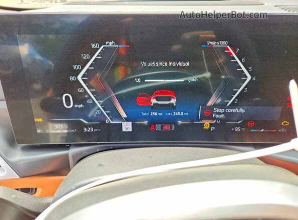 WBA33DB04VCX71976 2027 BMW 4 SERIES Белый Вид щитка приборов