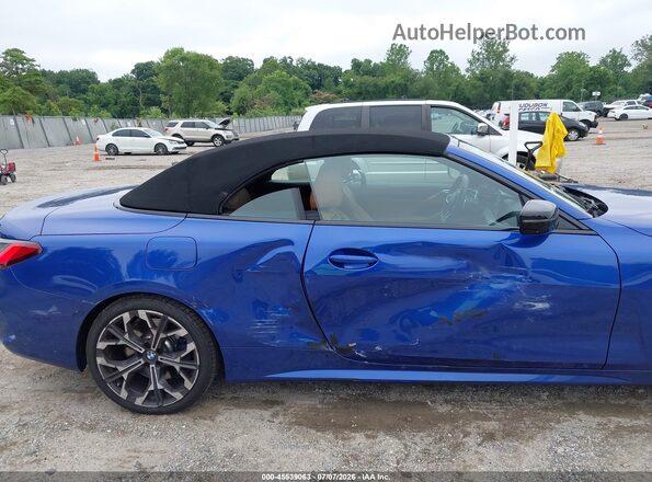 WBA33DB07SCT17524 2025 BMW 4 SERIES Blue Widok z przodu