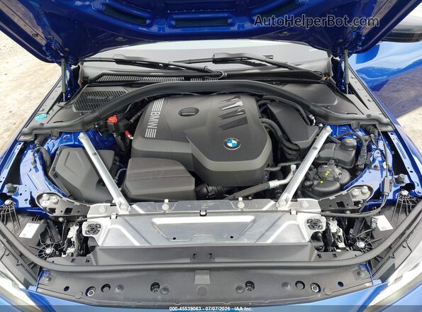 WBA33DB07SCT17524 2025 BMW 4 SERIES Blue Widok z tyłu