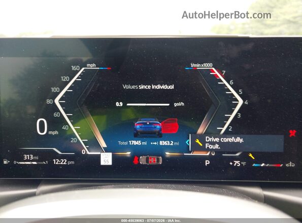 WBA33DB07SCT17524 2025 BMW 4 SERIES Blue Widok tylnych siedzeń