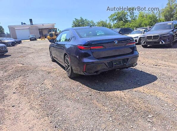 WBA33EH02TCW78982 2026 BMW 7 SERIES Blue Задня ліва чверть