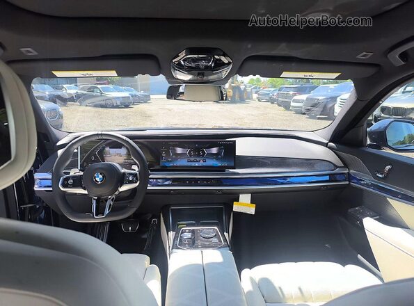 WBA33EH02TCW78982 2026 BMW 7 SERIES Blue Вид щитка приладів